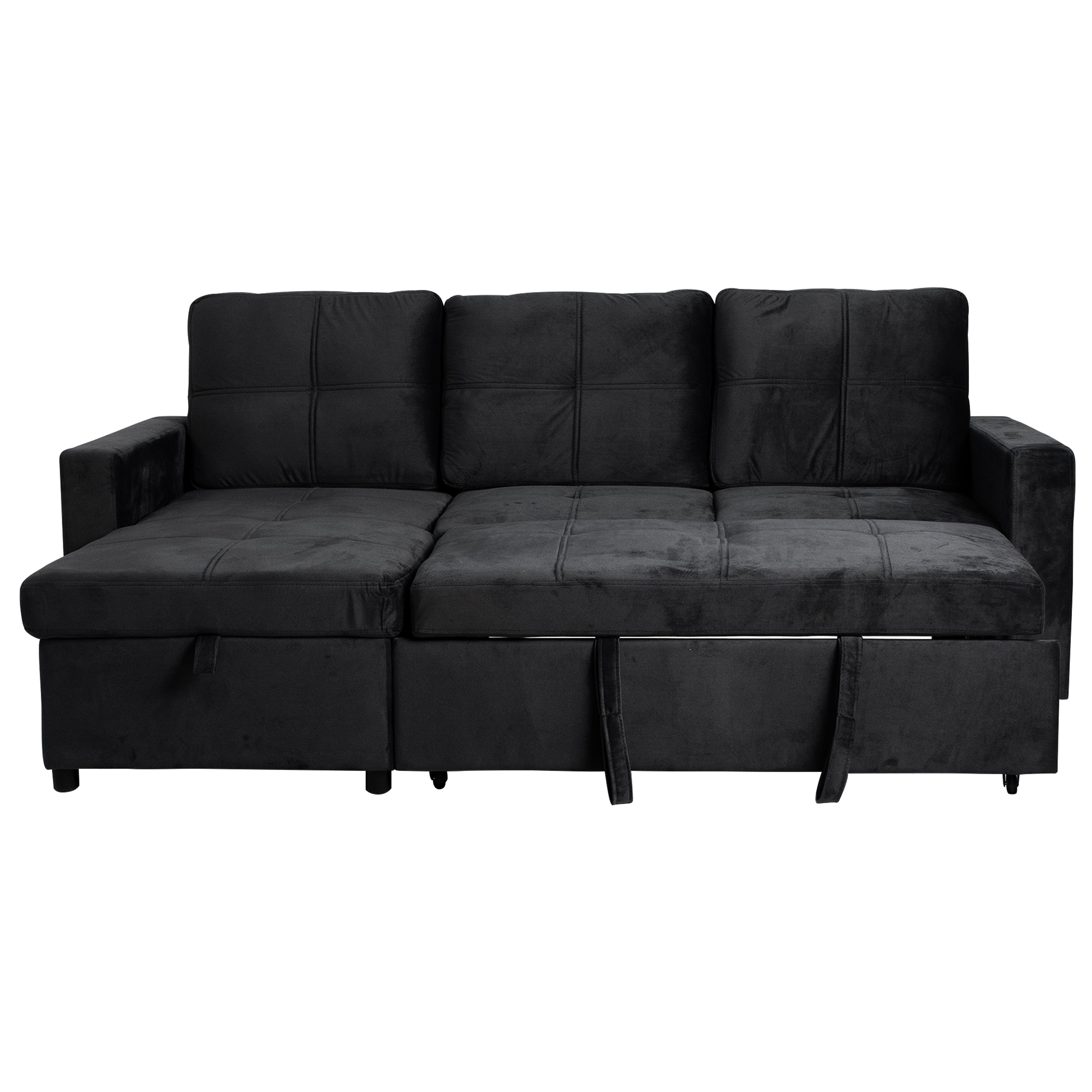 SOFÁ CAMA CON ALMACENAMIENTO TRIBECA GRIS CLARO