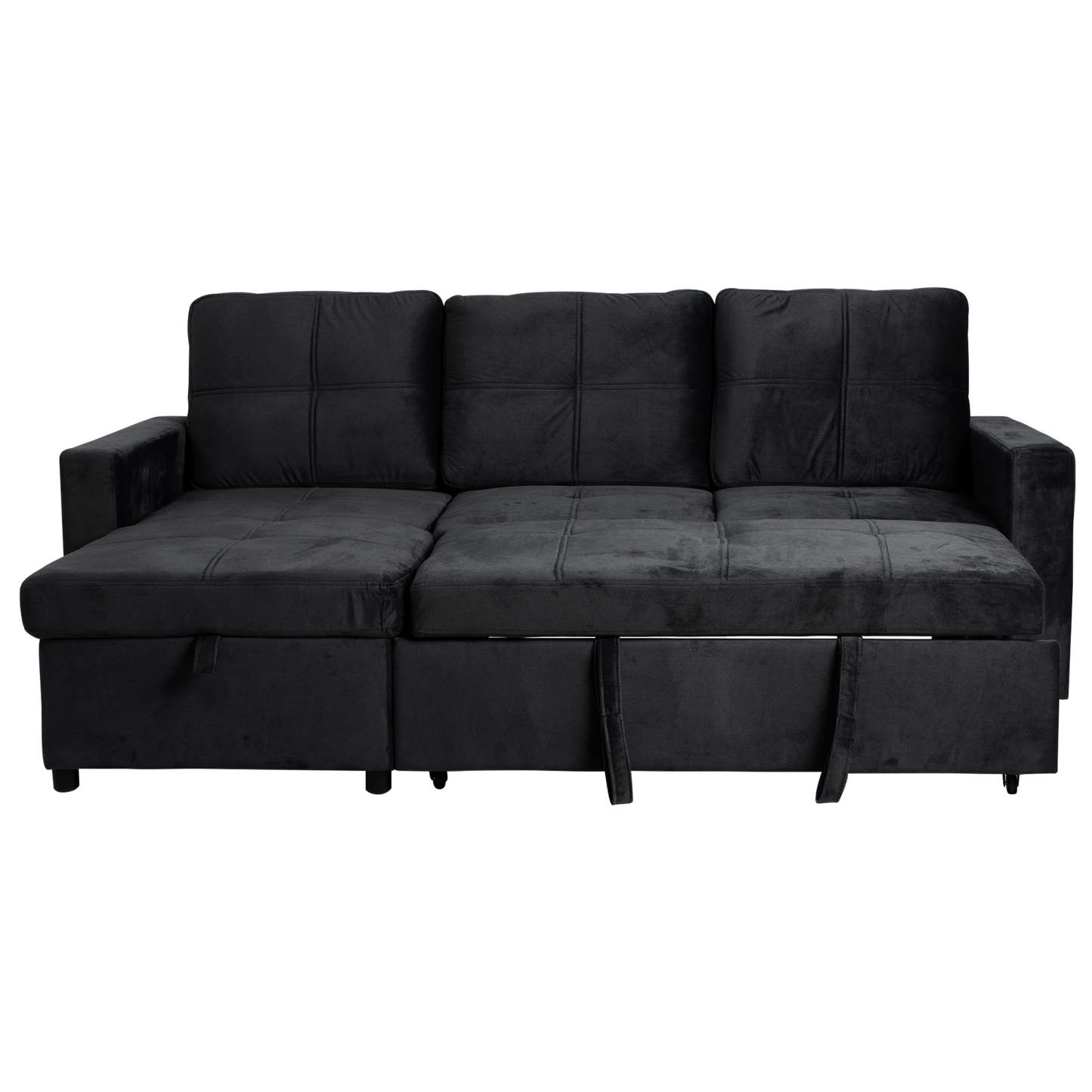 SOFÁ CAMA CON ALMACENAMIENTO TRIBECA GRIS CLARO