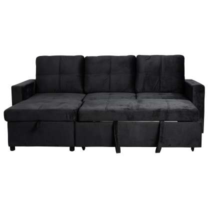 SOFÁ CAMA CON ALMACENAMIENTO TRIBECA GRIS CLARO
