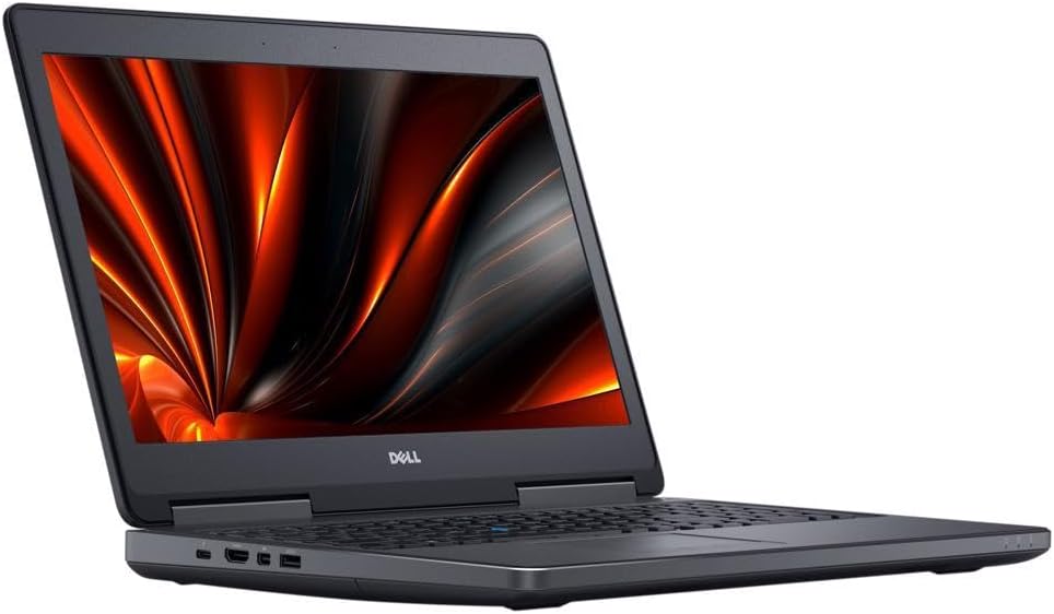 Dell Precision 7510 portátil de 15,6 pulgadas, Core de 2,7GHz, RAM de 16 GB, SSD de 512 GB, Windows 10 Pro 64bit, cámara web (Reacondicionado)