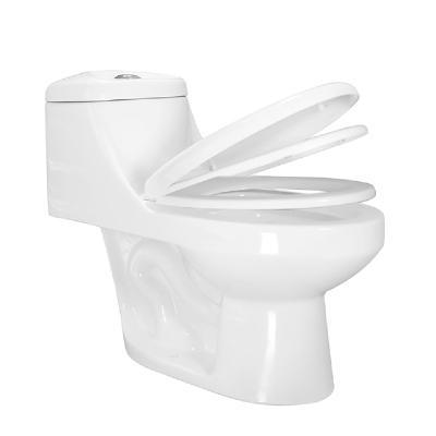 SANITARIO ZEUS 1 PIEZA ALARGADO 3.8 Y 4.8 LTS BLANCO-asiento del baño