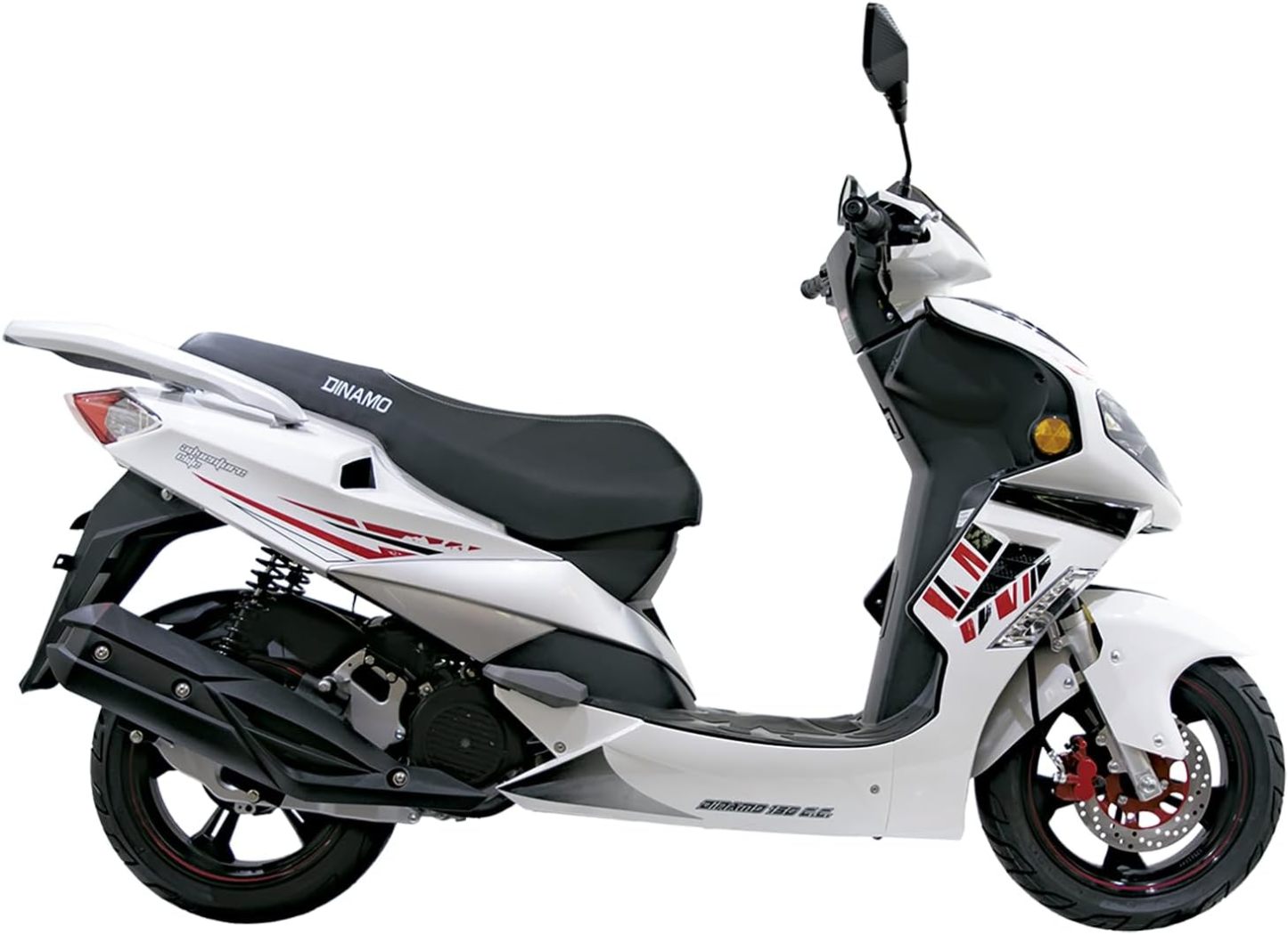 DINAMO Motocicleta Scooter Adventure Elite 150 2024 Blanca