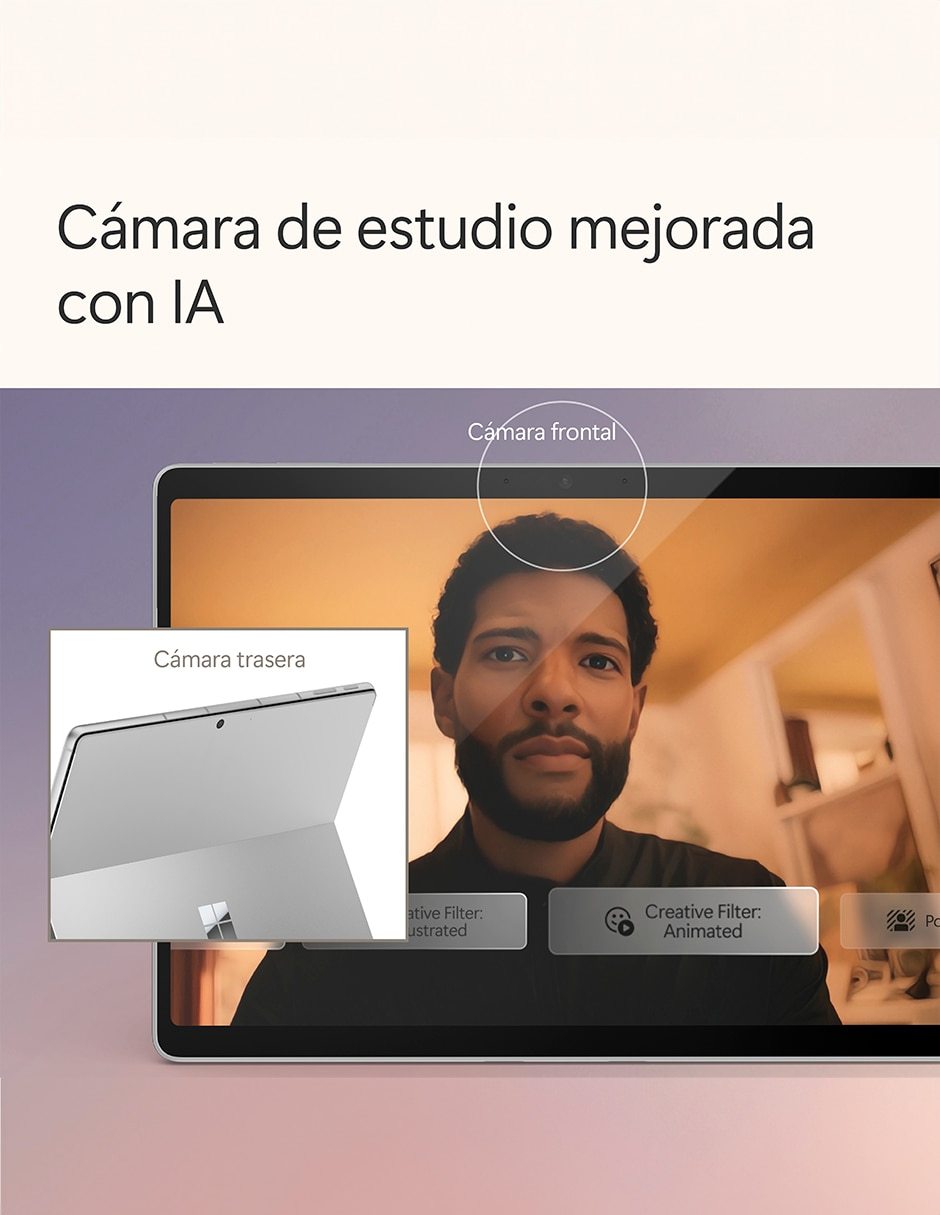 Laptop thin & light Microsoft Surface Pro Copilot+ PC 13 pulgadas Full HD Snapdragon X Plus Qualcomm Adreno 16 GB RAM 512 GB SSD