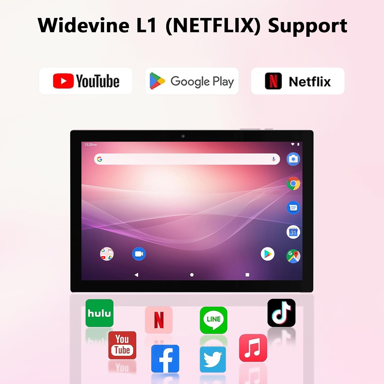 Tablet Android 15 de 10 pulgadas, 18 GB de RAM+128 GB de ROM/2 TB expandible, tabletas 2 en 1 con funda de teclado, lápiz capacitivo de mouse, procesador de cuatro núcleos de 2.0 GHz, visualización