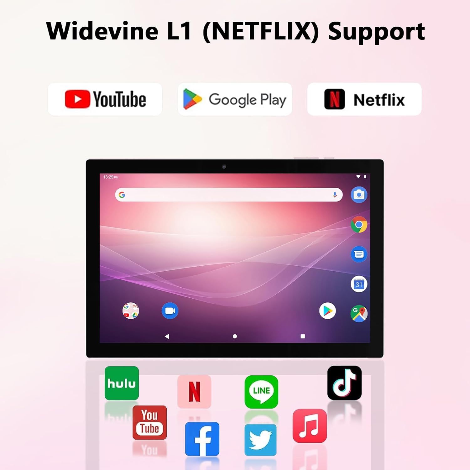 Tablet Android 15 de 10 pulgadas, 18 GB de RAM+128 GB de ROM/2 TB expandible, tabletas 2 en 1 con funda de teclado, lápiz capacitivo de mouse, procesador de cuatro núcleos de 2.0 GHz, visualización