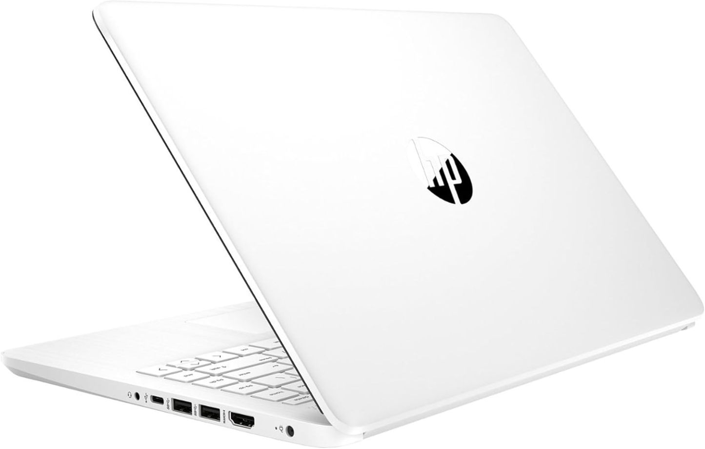 HP Stream 14" HD BrightView Laptop, procesador Intel Celeron N4120, 16 GB de RAM, 64 GB SSD, Intel UHD Graphics, cámara web 720p, WiFi, HDMI, Win 11 S, plateado (renovado)