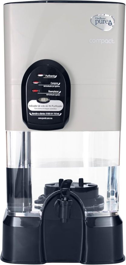 PUREIT | Purificador de Agua Classic 9 Litros + Filtro | Agua segura, cristalina y sin olor | No requiere instalación ni electricidad | Diseño práctico y elegante ideal para el hogar
