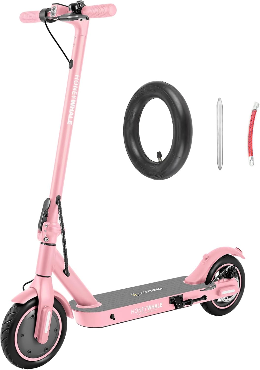 HONEYWHALE M2 Pro Scooter Eléctrico Plegable para Adultos, Motor de 500 W de Potencia Máxima, 22km con una Carga Completa, Velocidad Máxima 32km/h, Patin Eléctrico con App Control Bluetooth
