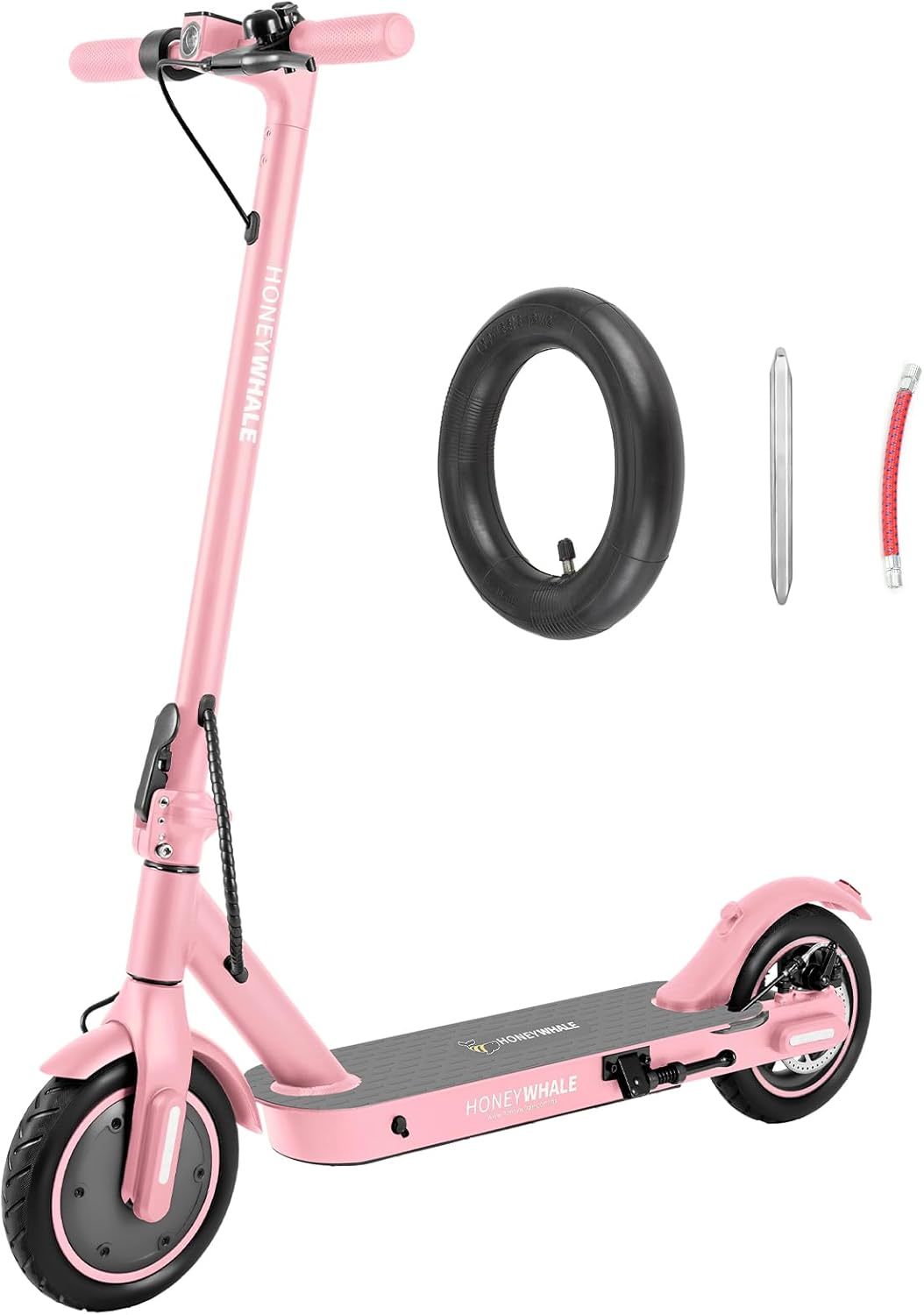 HONEYWHALE M2 Pro Scooter Eléctrico Plegable para Adultos, Motor de 500 W de Potencia Máxima, 22km con una Carga Completa, Velocidad Máxima 32km/h, Patin Eléctrico con App Control Bluetooth