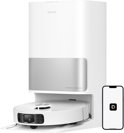 DREAME L10s Ultra Gen 2 Robot Aspirador con trapeador, tecnología MopExtend™ RoboSwing, 10,000 Pa succión Vormax™, Sistema DuoScrub, Modo Mascotas, Base automática y Limpieza versátil de alfombras