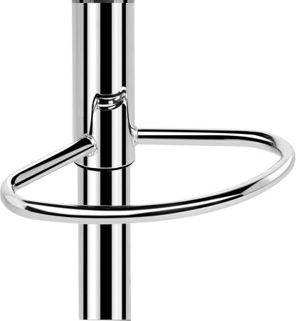 Juego de 2 taburetes de Bar giratorios Ajustables de Piel sintética, sillas hidráulicas de Barra con reposabrazos y Respaldo para Bar, Cocina, Comedor, Color Blanco