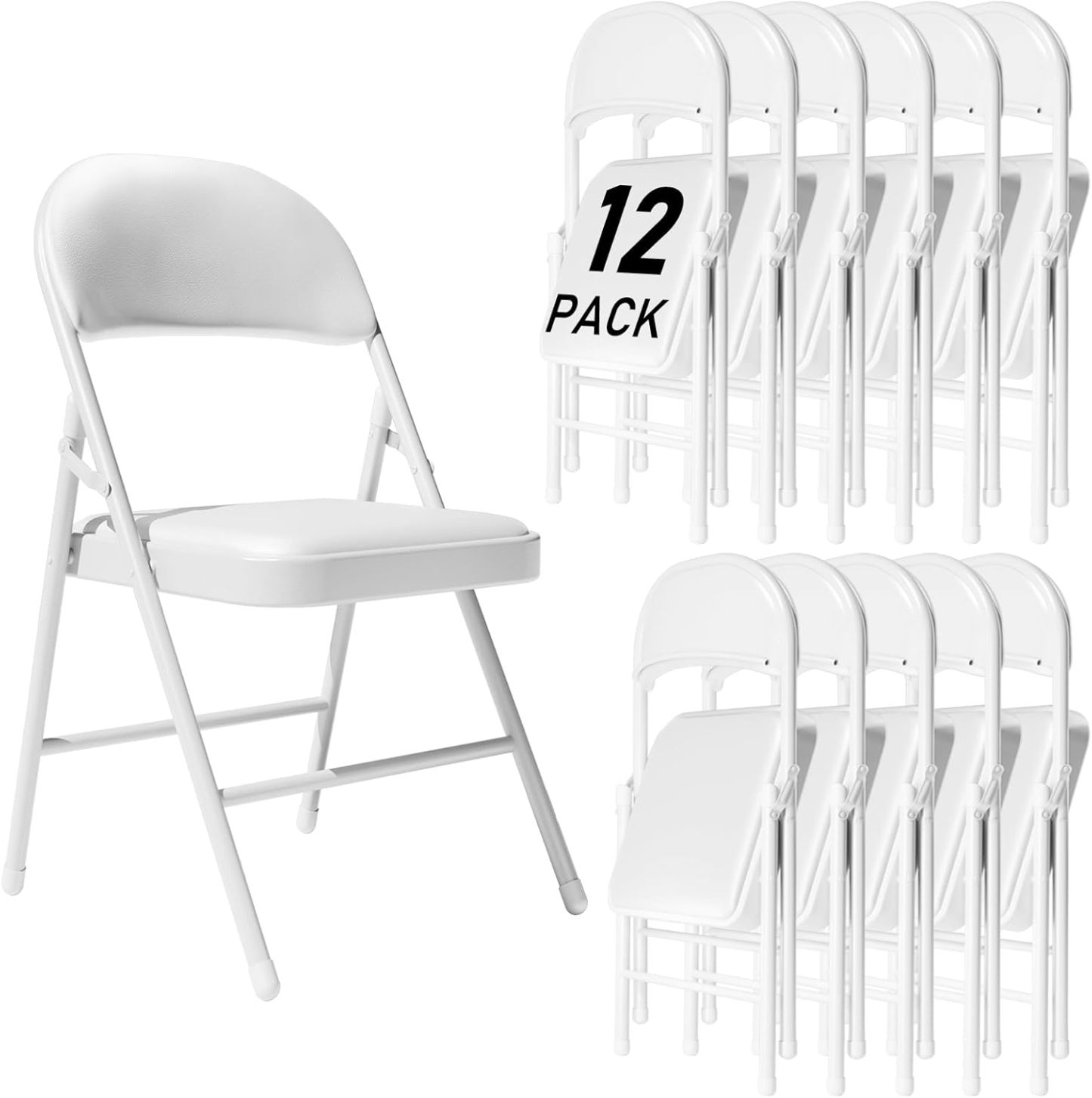 INMATMEX Silla Plegable Marca Resistentes Ideal para Jardín Comidas Fa