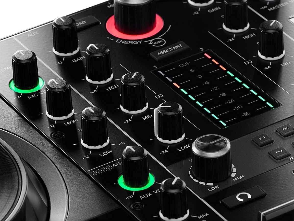 Hercules DJControl Inpulse 500: Controlador USB DJ de 2 pisos para Serato DJ y DJUCED (incluido)