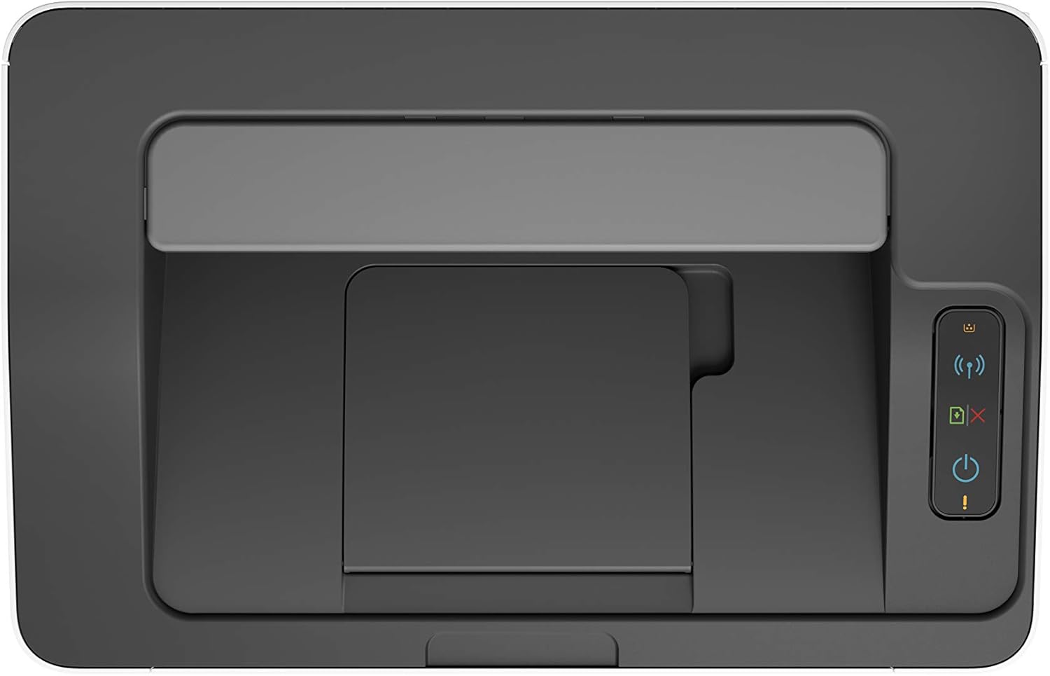 HP Impresora Laser 107w, Láser, Impresión en Negro, Wi-Fi, USB, Impresión y escanéo desde HP Smart App, Apple Air Print, Bandeja de 150 hojas, Pantalla LED (4ZB78A)