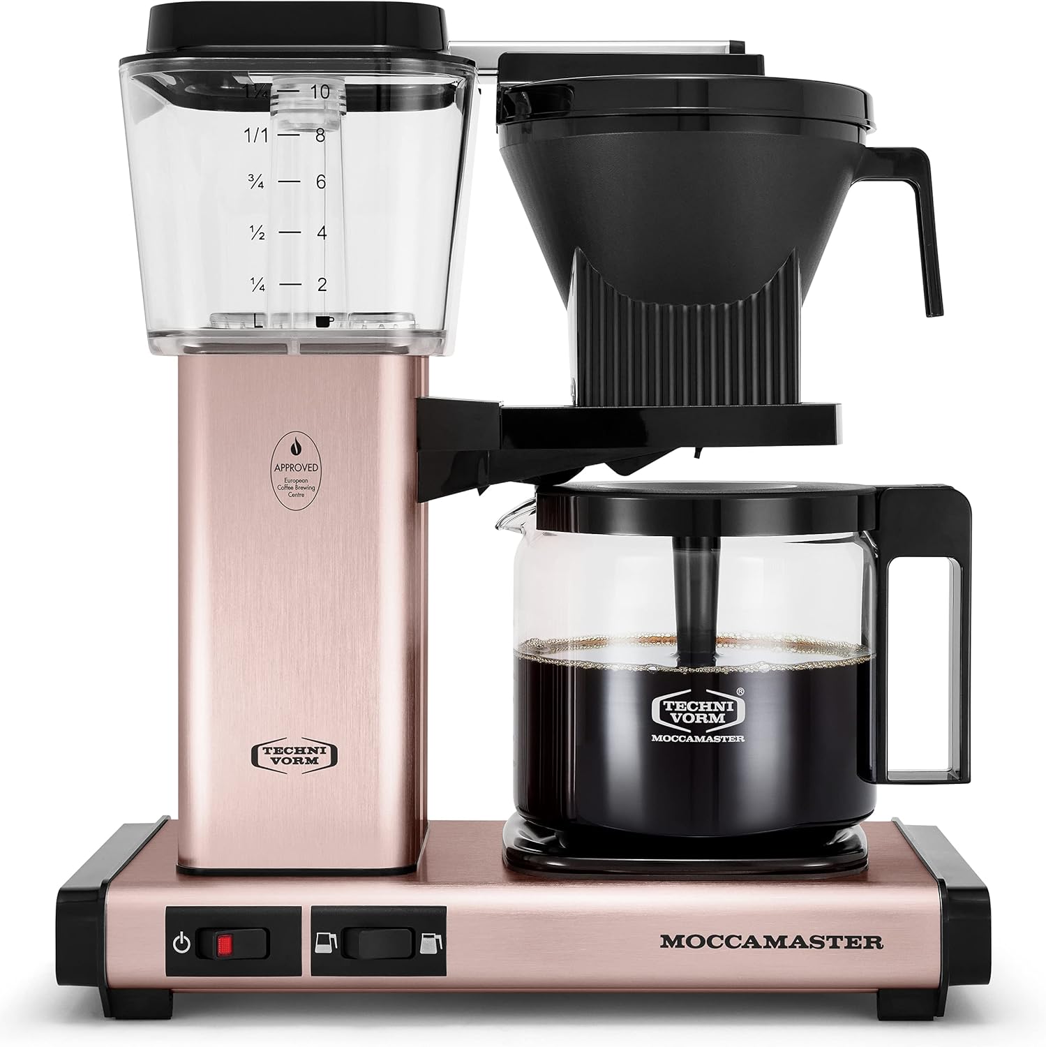 Moccamaster 53948 KBGV Select - Cafetera de 10 tazas, negro mate, 40 onzas, 1.25 l