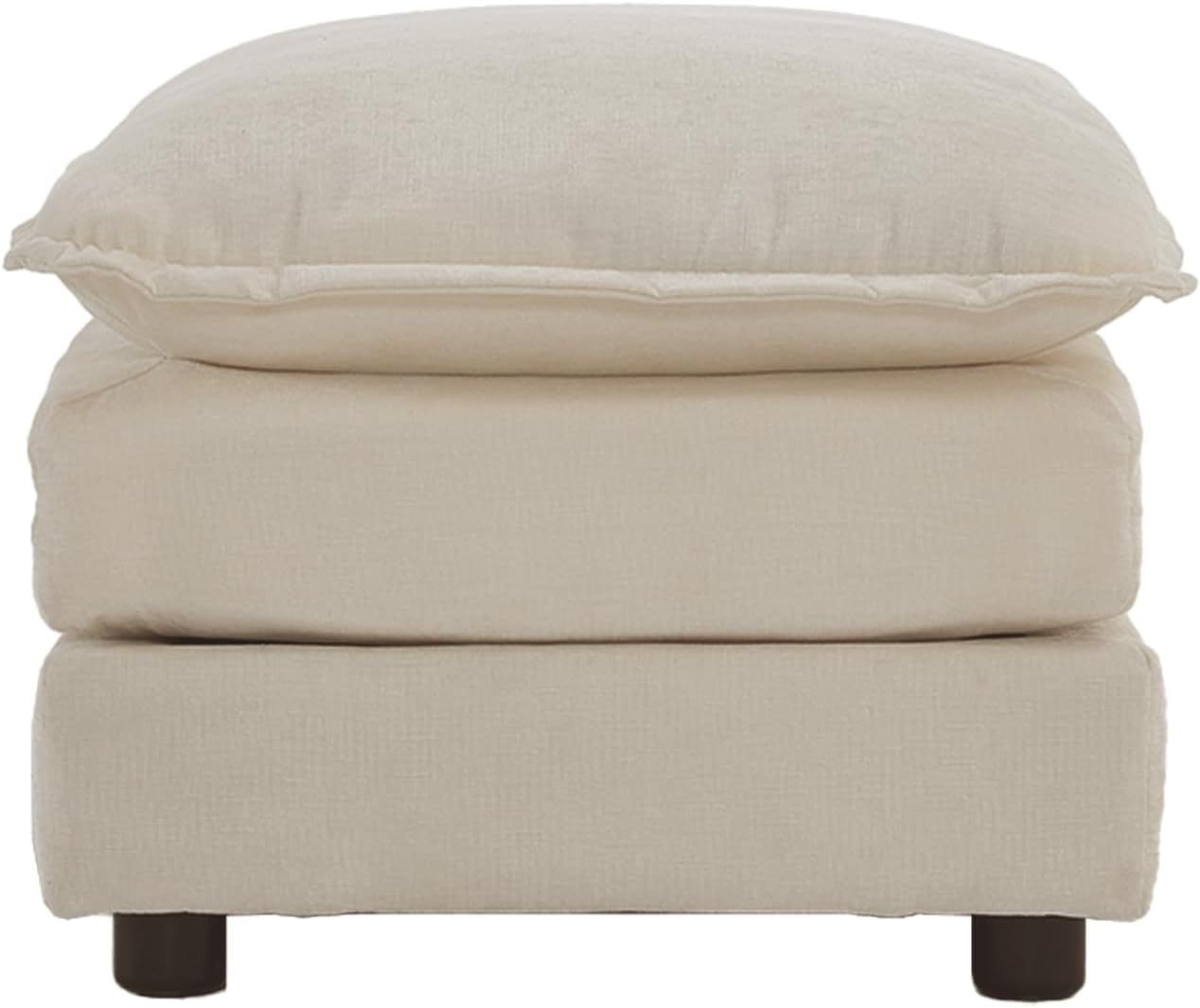 Neylory - Sofá de dos plazas con 2 almohadas para sala de estar, recámara, departamento, 2 plazas de felpilla para asiento profundo
