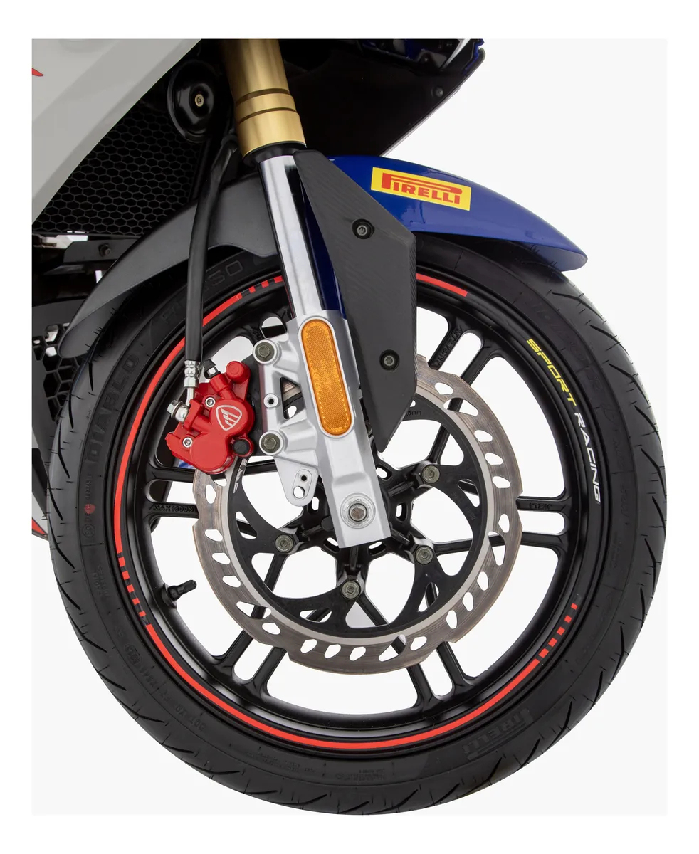 Motocicleta Italika Vort-x 300r Azul Con Gris