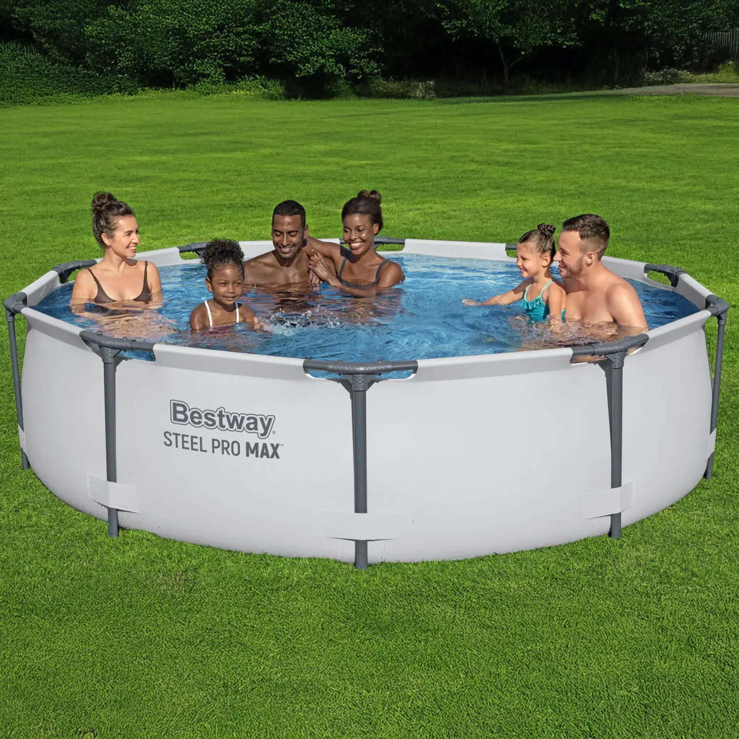 Piscina al aire libre con bomba de 30 a 42 pulgadas de profundidad