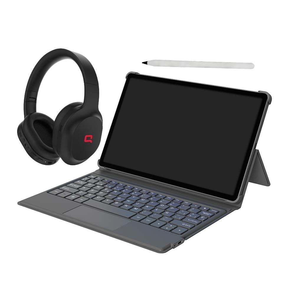 Tableta Compaq Qtab 8G RAM 256GB ROM con Pen Stylus + Teclado Pogo PIN y headphone BT