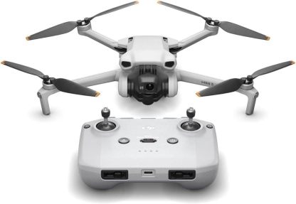 DJI Pack Mini 3 Vuela MÃ¡s (RC) â€“ Dron Mini con cÃ¡mara ligero y plegable con vÃ­deo 4K HDR, Foto de 48MP, 38 min tiempo vuelo, GrabaciÃ³n vertical y funciones inteligentes, Color Gris