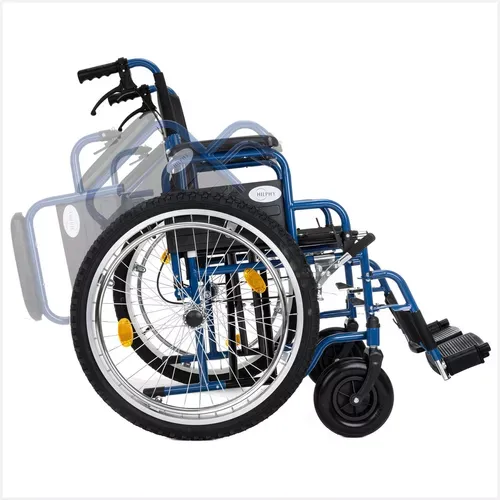 Silla De Ruedas Todo Terreno Extra Resistente Frenos De Lujo