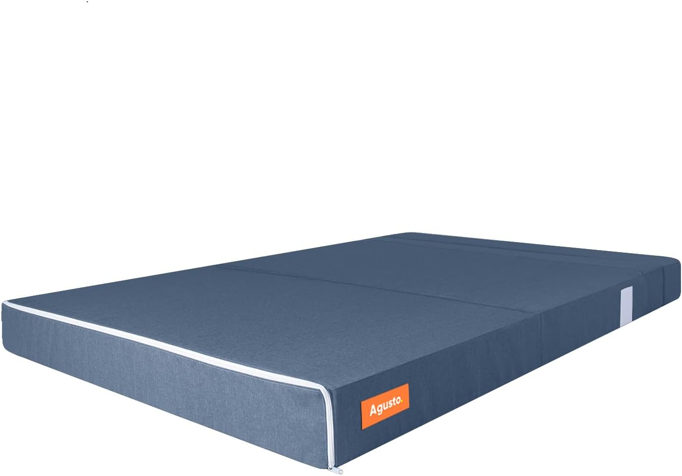 AGUSTO Sofá Cama Matrimonial Multifunción Colchon Plegable Futon Chaise Sillon Puff (Gris Oxford)