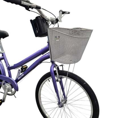 Bicicleta Urbana Huffy Seville Rodada 24 Morado
