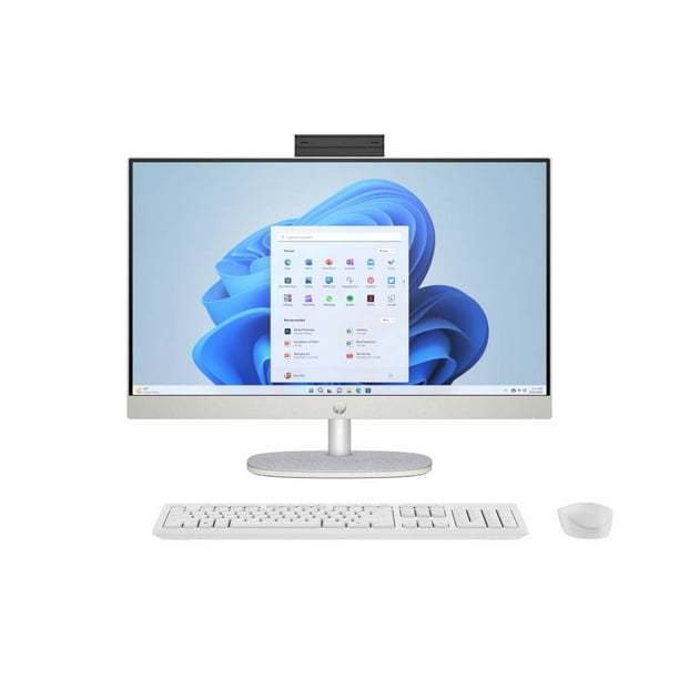 Combo Desktop All in One HP Ryzen 3/8 GB RAM/512 GB SSD 24-cr0019la + Office 365 + Curso