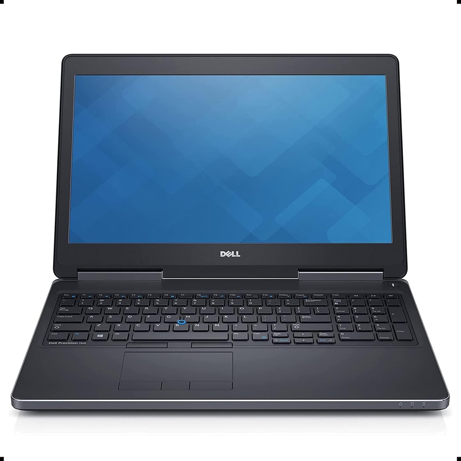 Dell Precision 7510 portátil de 15,6 pulgadas, Core de 2,7GHz, RAM de 16 GB, SSD de 512 GB, Windows 10 Pro 64bit, cámara web (Reacondicionado)