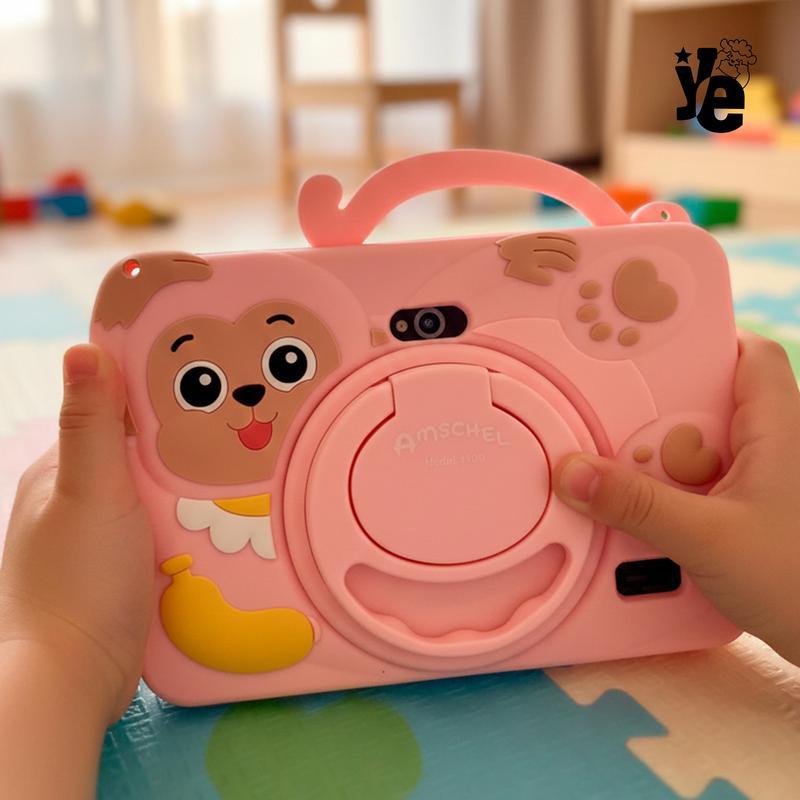 Tablet para nias y nios 1 Pieza con Carcasa de Pl��tico y Funda de Silic��n Ye Store
