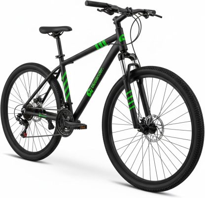 Bluelander Bicicleta de Montaña, Bicicleta Rodada 29, Marco y Estructura de Acero, Bici de Montaña 21 Velocidades, Bicicleta de Adulto, Doble Freno, Rines de Aluminio