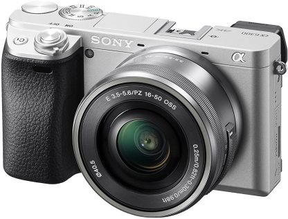 Sony Alpha a6300 Mirrorless Digital Camera with E PZ 16-50mm F3.5-5.6 OSS Power Zoom Lens (Black)