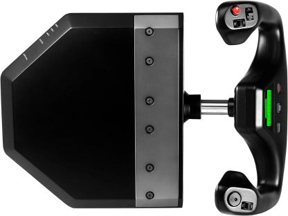 Logitech G PRO - Sistema de yugo de vuelo profesional, cuadrante de simulación y acelerador, 3 modos, 75 controles programables, perillas configurables, eje de acero, USB, PC, color negro
