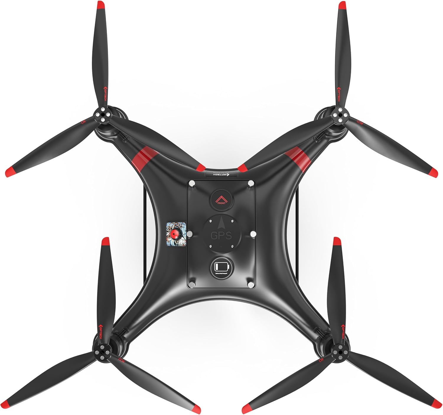 Drone de pesca con cámara 4K con liberación automática de cebo de caída, 33 minutos con GPS, carga útil de 6.6 lbs, drones impermeables para adultos pescadores (hélices de batería