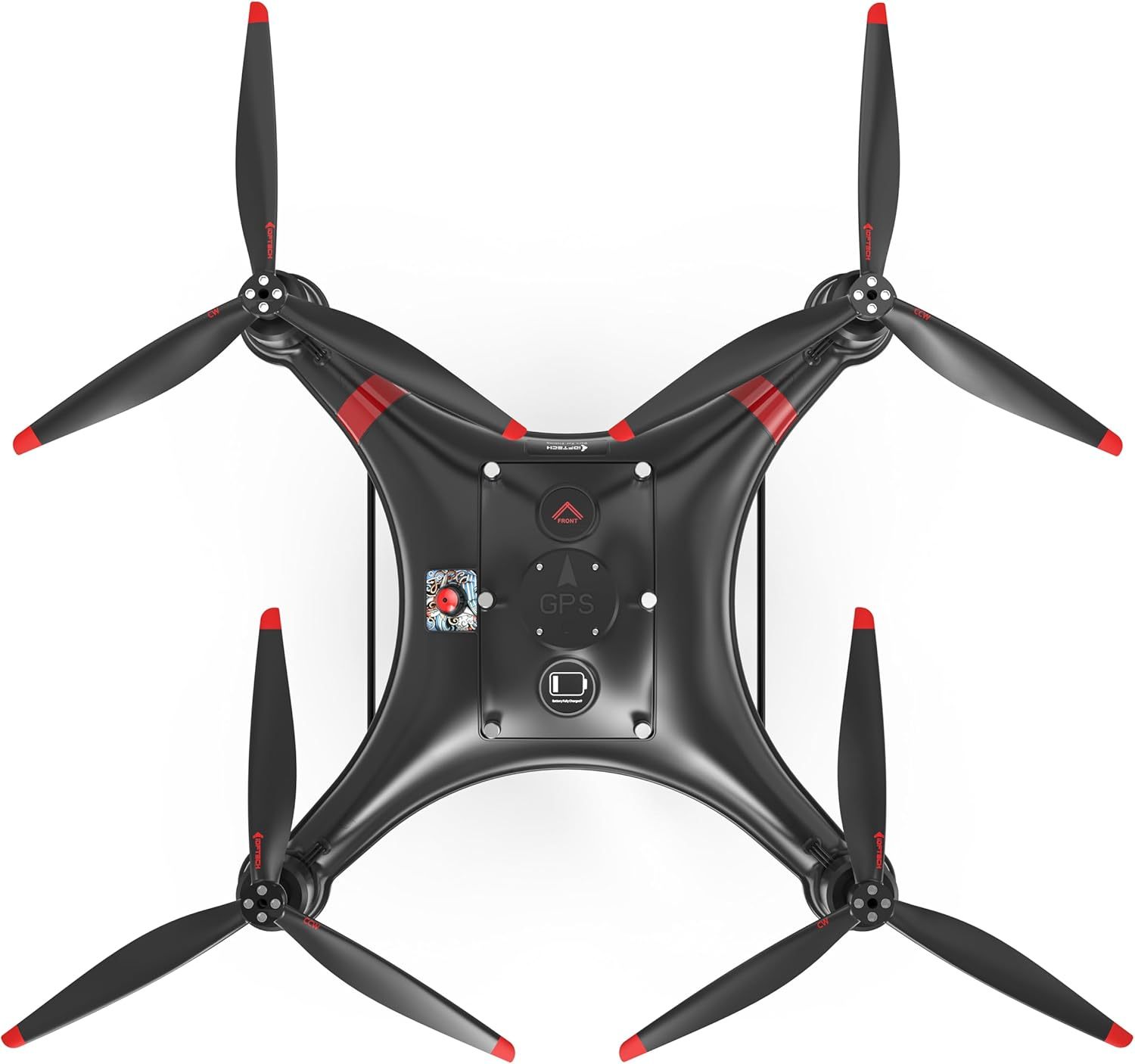 Drone de pesca con cámara 4K con liberación automática de cebo de caída, 33 minutos con GPS, carga útil de 6.6 lbs, drones impermeables para adultos pescadores (hélices de batería
