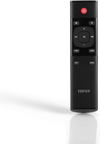 Edifier S1000MKII Active 2.0 Altavoz de estantería para audiófilos Altavoz Bluetooth 5.0 de 120 vatios con entrada óptica aptX HD Altavoz con monitores de campo cercano y amplificador clase D -----Cable de alimentación
