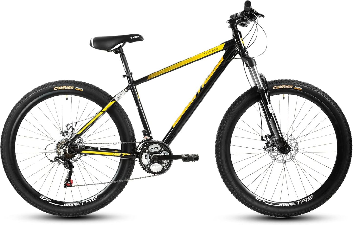 Turbo Bicicleta Deimos 7 Negro, Rodada 27.5