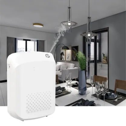 Difusor de Aceite Esencial Eléctrico de 400ml con Bluetooth para Hotel y Hogar con Control Remoto y Temporización Inteligente