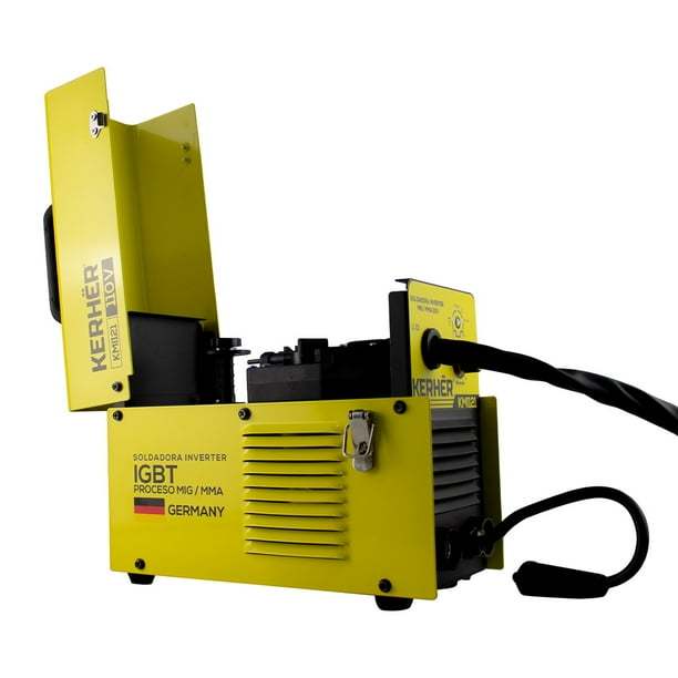 Soldadora Inversora Kerher Mini Mig/Mag/Mma 110V HAB Soldadora Inversora