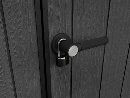 Keter Cobertizo de Almacenamiento, Oakland 759, Ideal para Jardin y Exteriores, Polipropileno, Gris