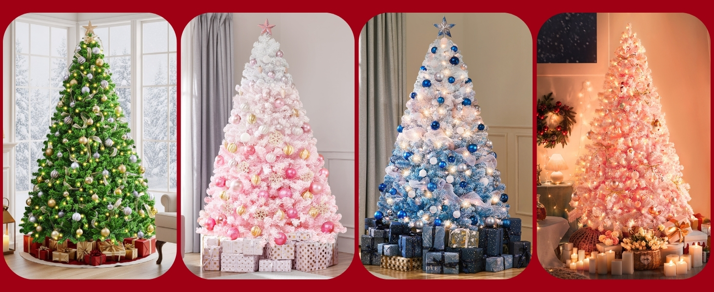 árbol de Navidad multicolor
