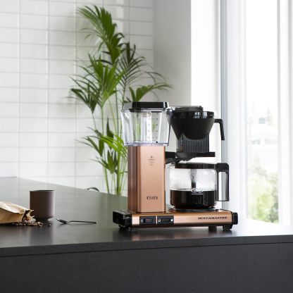 Moccamaster 53948 KBGV Select - Cafetera de 10 tazas, negro mate, 40 onzas, 1.25 l