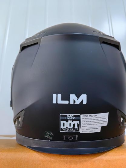 ILM - Casco de Motocicleta Modular Integrado con Bluetooth, con protección Solar para Mp3, Modelo 953/953 Pro