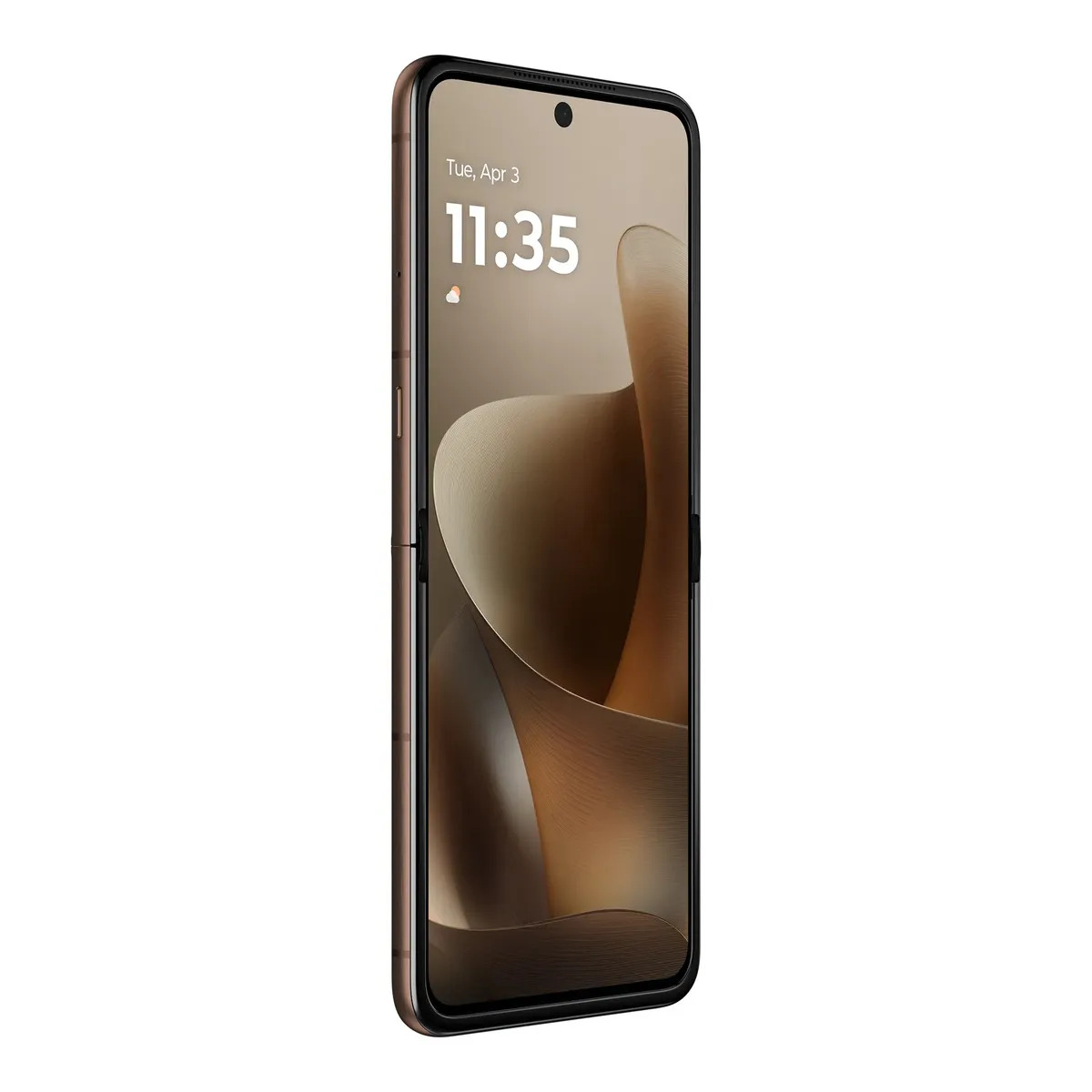 📱 Celular Plegable Flip 5G Desbloqueado,16GB RAM +512GB, Snapdragon 8 Elite Pro, Pantalla Extreme AMOLED 7" 165Hz, Pantalla Externa 4", Triple Cámara 50MP, Batería 5000mAh, Carga 68W‑30W Inalámbrica, IP48, Color Cocoa