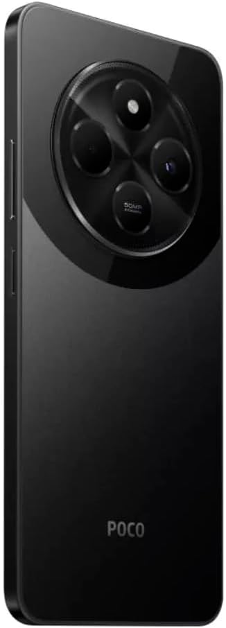 Xiaomi Celular Poco C75 Black 6GB RAM 128GB ROM Desbloqueado