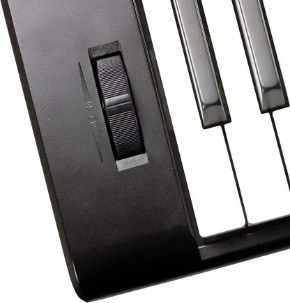 RockJam - Kit de piano con teclado de 61 teclas con banco para teclado, soporte para teclado, auriculares, pegatinas para notas de piano y lecciones de piano Simply