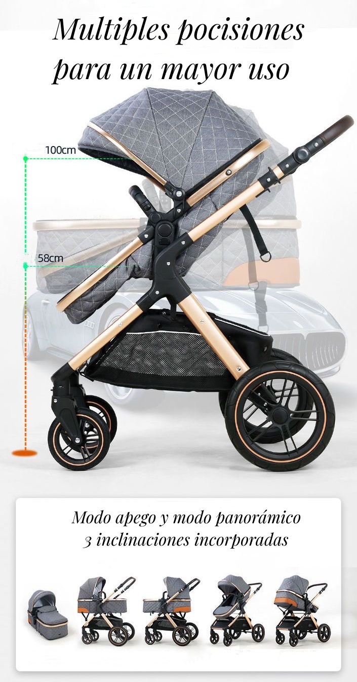 Coche Travel System X1 LuBabycas