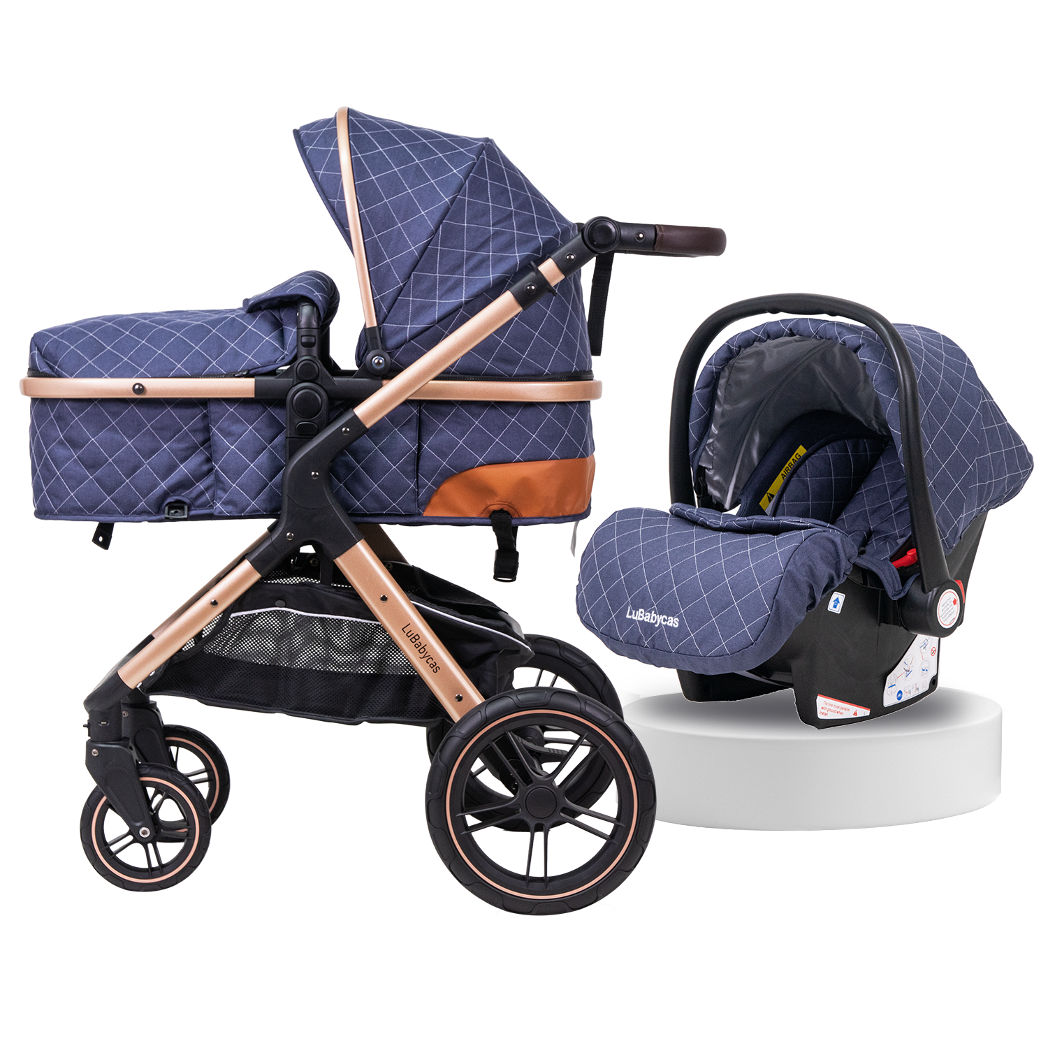 Coche Travel System X1 LuBabycas