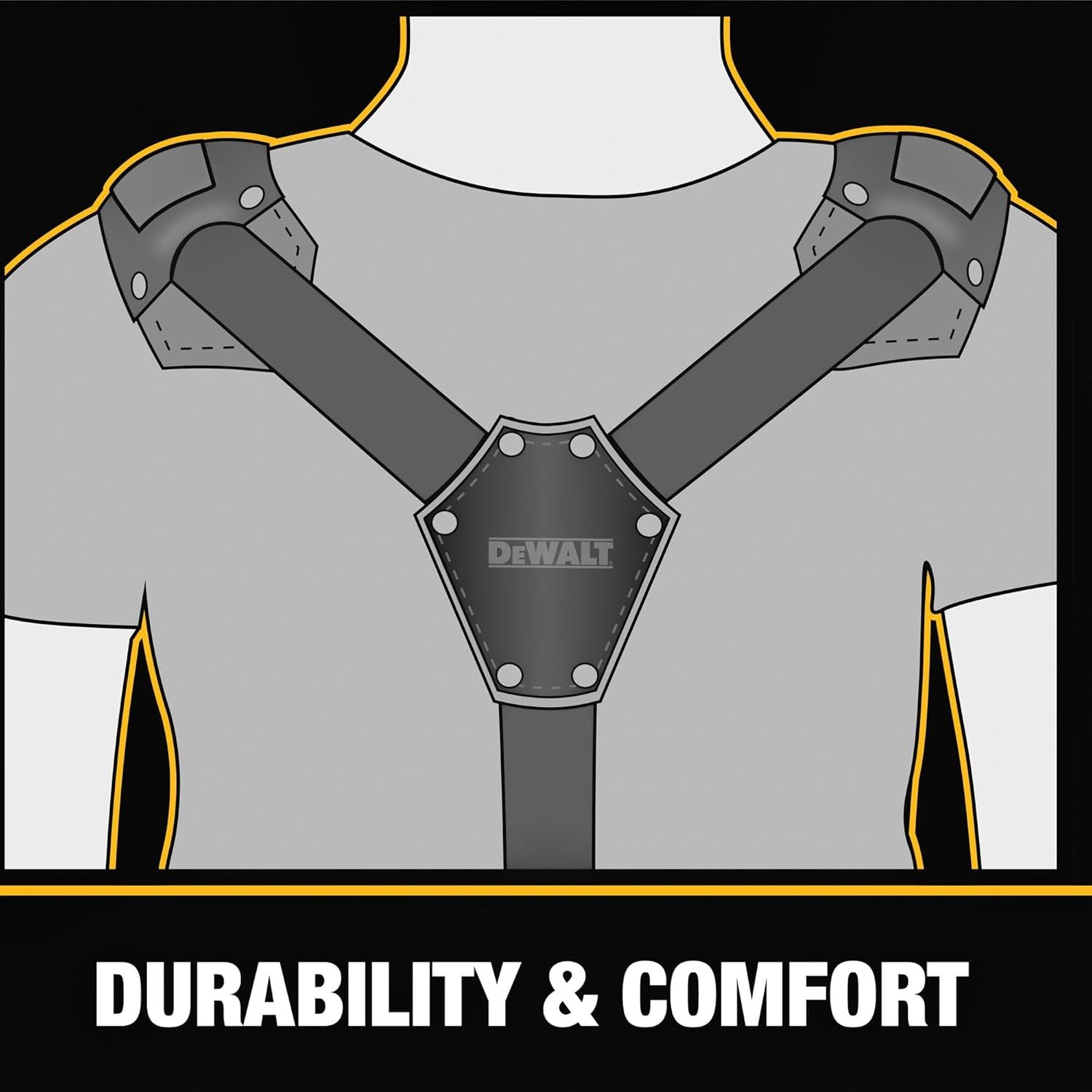 DEWALT Cinturón y Bolsas con Tirantes (DWST540602)