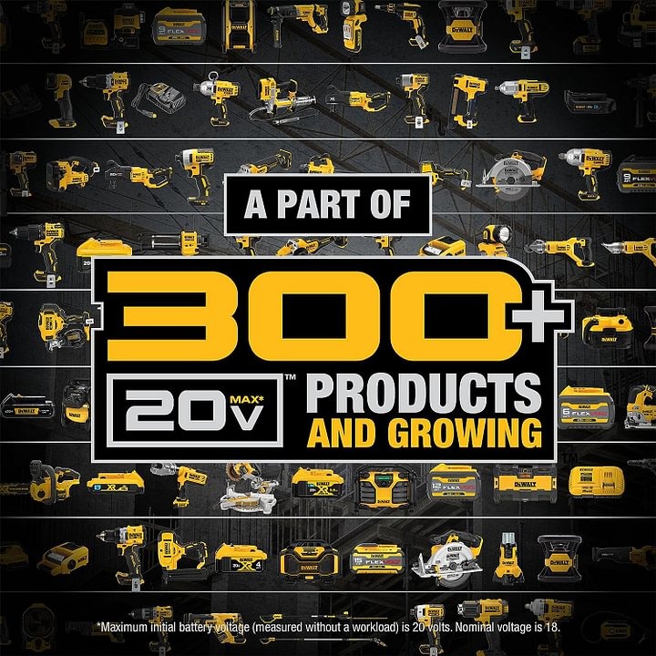 DEWALT - Taladro inalámbrico de 20 V MAX, driver de impacto, kit combinado de herramientas eléctricas de 2 herramientas, juego de herramientas eléctricas sin escobillas con 2 baterías y cargador